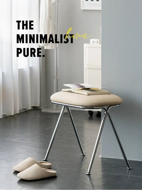 ABOUT WHITE Yensu Minimalist Nordic Shoe Stool from ABOUT WHITE