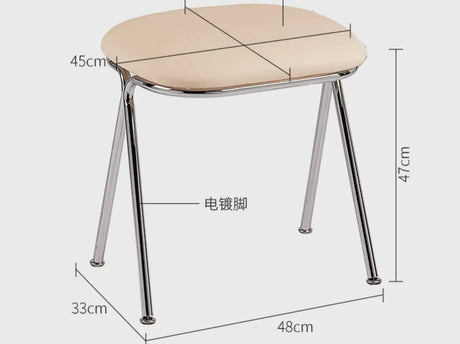 ABOUT WHITE Yensu Minimalist Nordic Shoe Stool from ABOUT WHITE