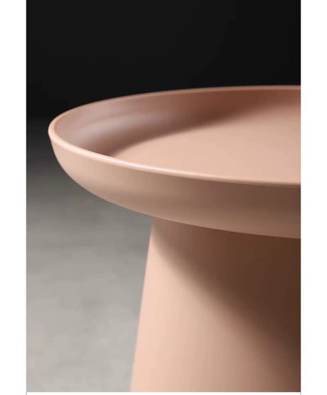 ABOUT WHITE Yule Coastal Minimalist Side Table from ABOUT WHITE