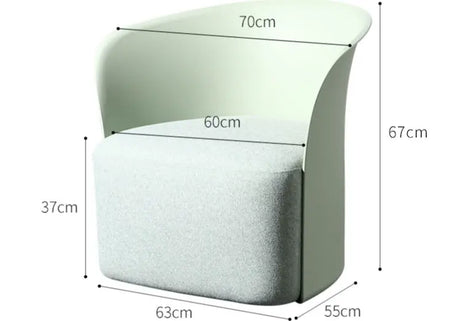 ABOUT WHITE Yuzuki Modern Minimalist Leisure Cloth from ABOUT WHITE