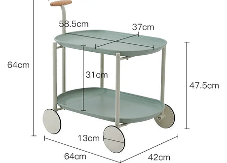 ABOUT WHITE Zephyra Compact Versatile Coffee Table from ABOUT WHITE