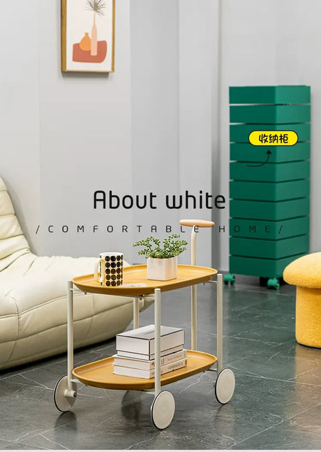 ABOUT WHITE Zephyra Compact Versatile Coffee Table from ABOUT WHITE