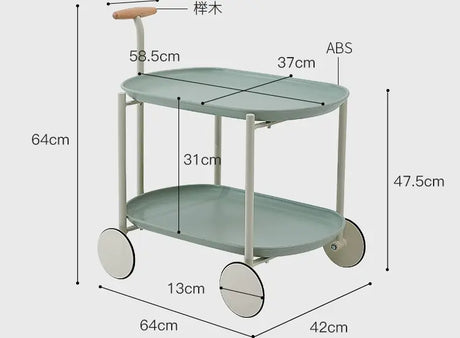 ABOUT WHITE Zephyra Compact Versatile Coffee Table from ABOUT WHITE