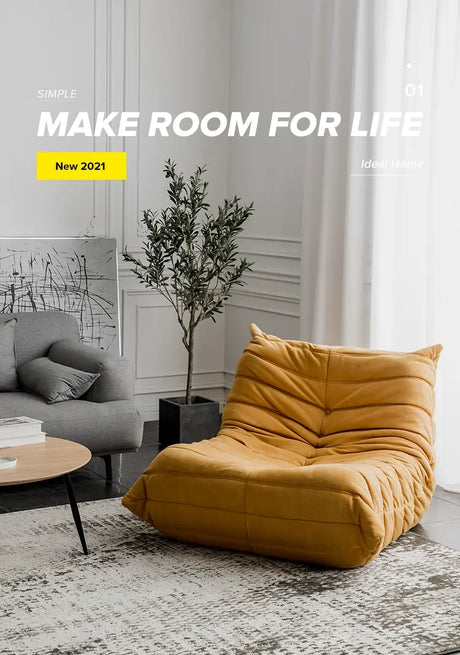 ABOUT WHITE Zephyra Elegant Leisure Sofa Bed from ABOUT WHITE