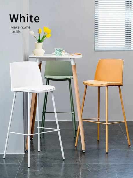 ABOUT WHITE Zhenhua Minimalist Modern Bar Stool from ABOUT WHITE