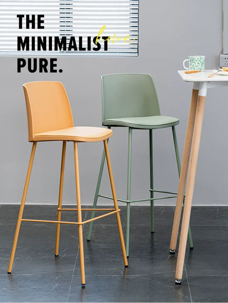 ABOUT WHITE Zhenhua Minimalist Modern Bar Stool from ABOUT WHITE