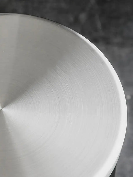 ABOUT WHITE Zorion Elegant Stainless Steel High Stool from ABOUT WHITE