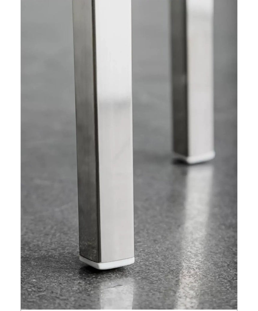 ABOUT WHITE Zorion Elegant Stainless Steel High Stool from ABOUT WHITE