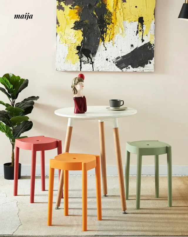 Stackable Plastic Stool from maija
