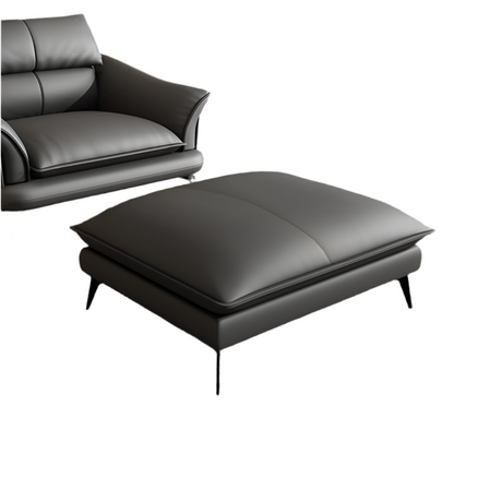 DIPU Ember Italian Lazy Leather Sofa Chair from DIPU