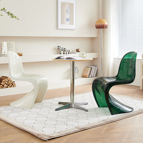 A&D Bartholomew Chic Stacking Plastic Dining Chair from A&D