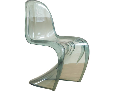A&D Bartholomew Chic Stacking Plastic Dining Chair from A&D
