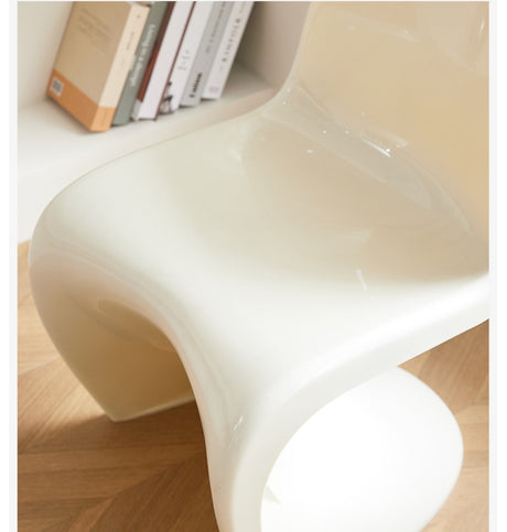 A&D Bartholomew Chic Stacking Plastic Dining Chair from A&D