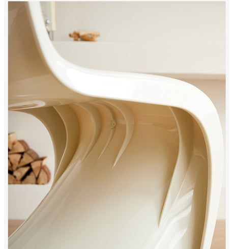 A&D Bartholomew Chic Stacking Plastic Dining Chair from A&D