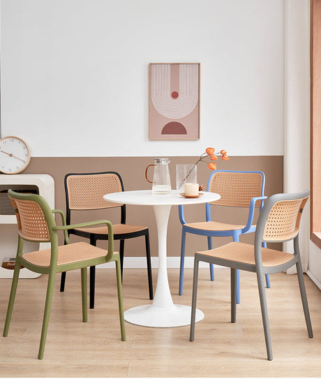 A&D Cambria Ergonomic Stylish Stackable Chair from A&D