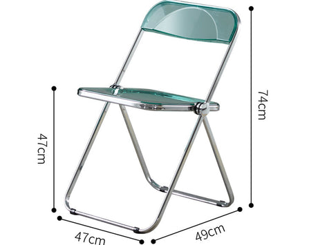 A&D Isadora Chic Acrylic High Chair from A&D