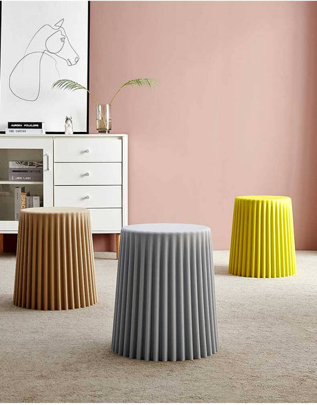 A&D Isadora Durable Round Stool Home Decor from A&D