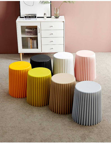 A&D Isadora Durable Round Stool Home Decor from A&D