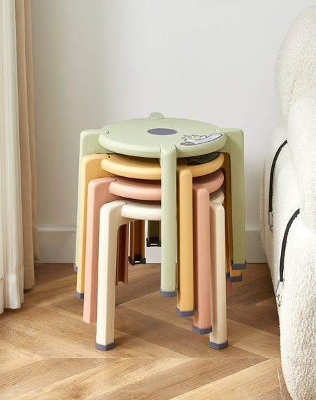 A&D Isadora Fun-Design Anti-Slip Kids Stool from A&D