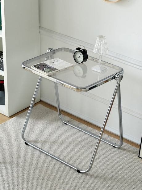 A&D Isadora Transparent Versatile Folding Table Set from A&D