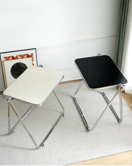 A&D Isadora Transparent Versatile Folding Table Set from A&D