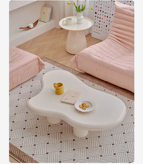 A&D Juniper Creamy Modern Coffee Table from A&D