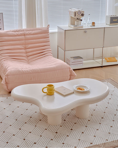 A&D Juniper Creamy Modern Coffee Table from A&D
