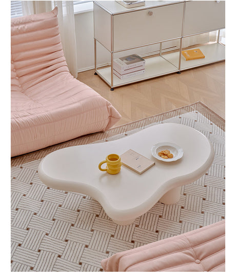 A&D Juniper Creamy Modern Coffee Table from A&D