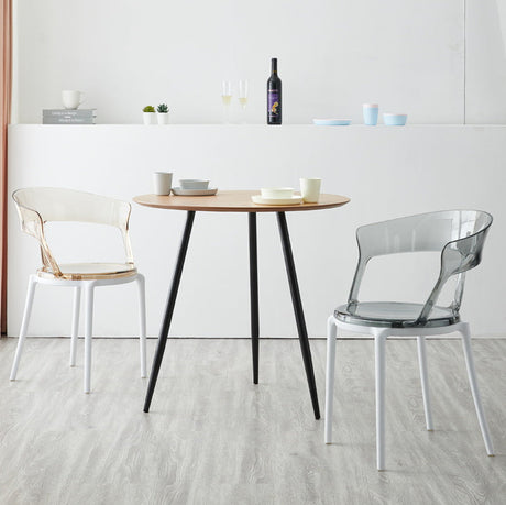 A&D Kastrup Sleek Modern Coffee Highchair from A&D