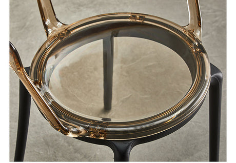A&D Kastrup Sleek Modern Coffee Highchair from A&D