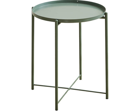 A&D Lysander Minimalist Wrought Iron Coffee Table from A&D