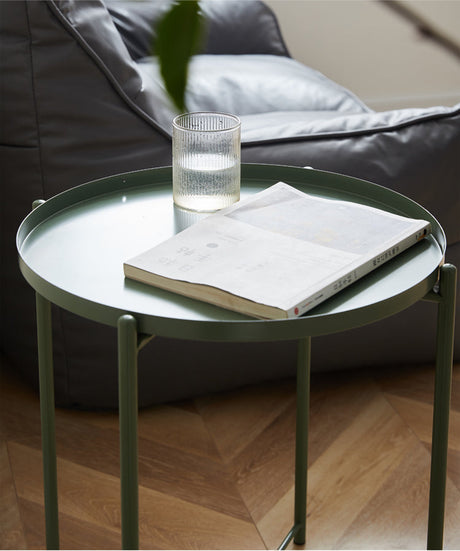A&D Lysander Minimalist Wrought Iron Coffee Table from A&D