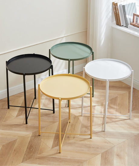 A&D Lysander Minimalist Wrought Iron Coffee Table from A&D