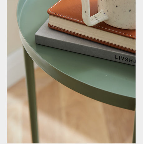 A&D Lysander Minimalist Wrought Iron Coffee Table from A&D