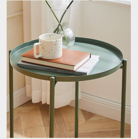 A&D Lysander Minimalist Wrought Iron Coffee Table from A&D