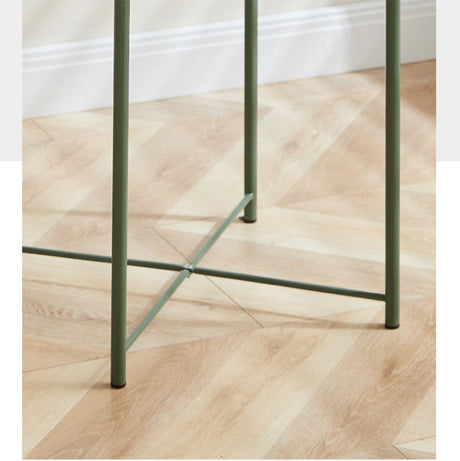 A&D Lysander Minimalist Wrought Iron Coffee Table from A&D