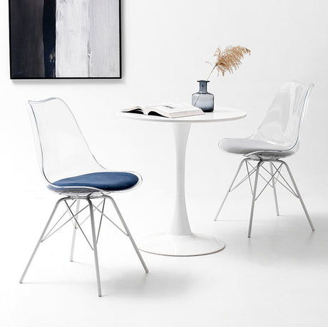 A&D Lysander Stylish Acrylic High Chair from A&D