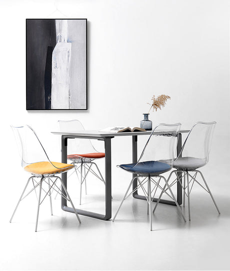 A&D Lysander Stylish Acrylic High Chair from A&D