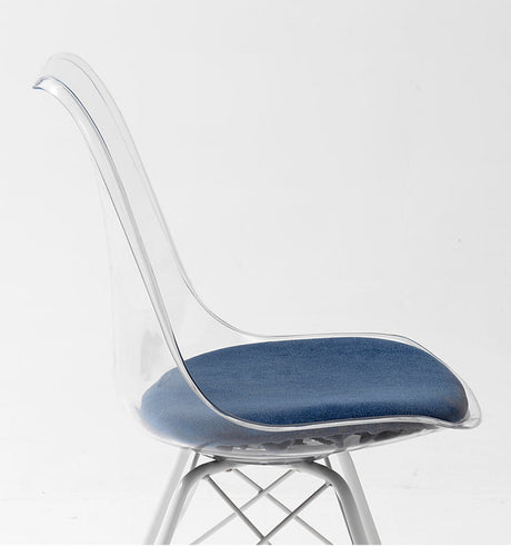 A&D Lysander Stylish Acrylic High Chair from A&D