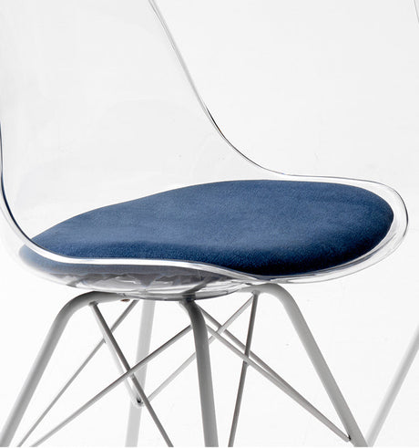 A&D Lysander Stylish Acrylic High Chair from A&D