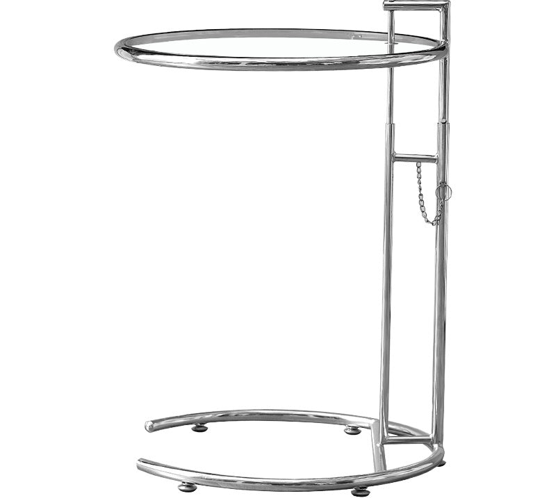 A&D Mariposa Sleek Modern Round Coffee Table from A&D