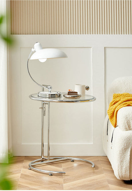 A&D Mariposa Sleek Modern Round Coffee Table from A&D