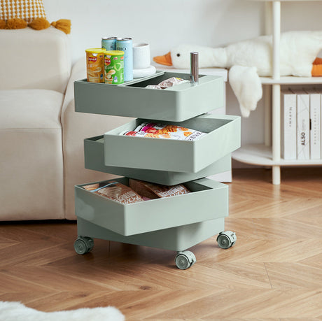 A&D Mistral Innovative Rotating Storage System Bed Cart from A&D