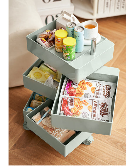 A&D Mistral Innovative Rotating Storage System Bed Cart from A&D