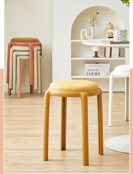 A&D Montserrat Ergonomic Comfortable Stacking Stool from A&D