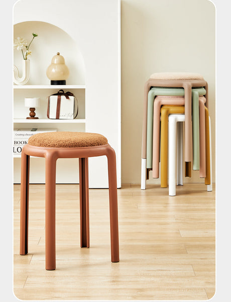 A&D Montserrat Ergonomic Comfortable Stacking Stool from A&D