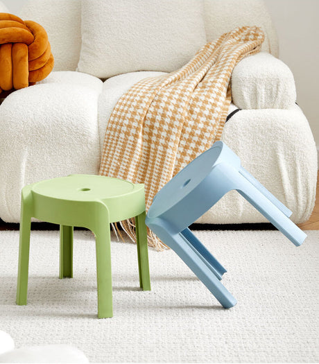 A&D Nyamira Thickened Stackable Round Stool from A&D