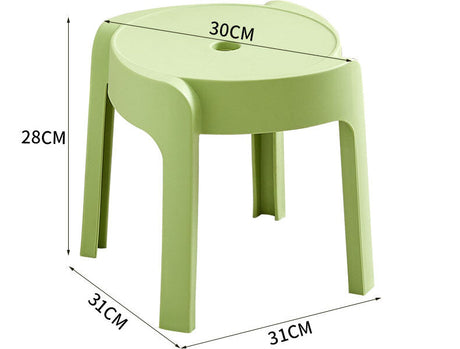 A&D Nyamira Thickened Stackable Round Stool from A&D