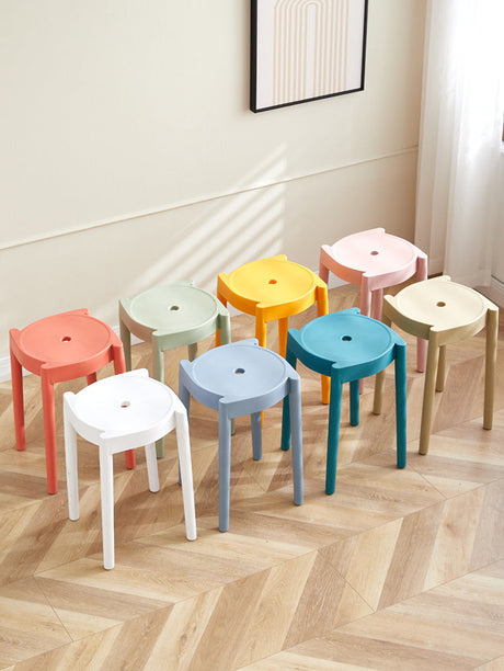A&D PENELOPE Sturdy Modern Nordic Dining Stool from A&D