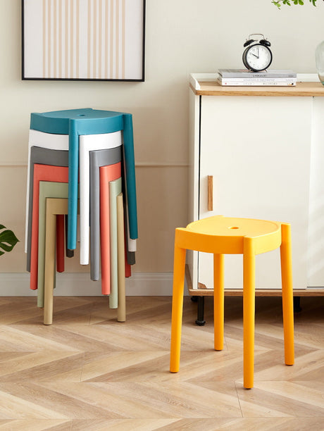 A&D PENELOPE Sturdy Modern Nordic Dining Stool from A&D